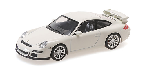 PORSCHE 911 GT3 – 2006 – WHITE – SPORT AUTO - L.E. 525 pcs. 1:43 model