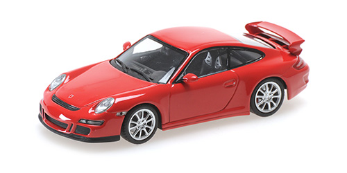 PORSCHE 911 GT3 – 2006 – RED 1:43 model