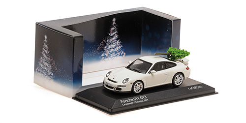 PORSCHE 911 GT3 – 2006 – WHITE CHRISTMAS TREE – CHRISTMAS 2024 - L.E. 300 pcs. 1:43 model