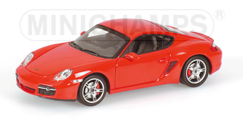 PORSCHE CAYMAN S – 2005 – RED L.E. 3024 pcs. 1:43 model