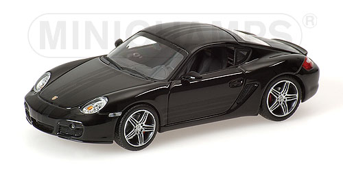 PORSCHE CAYMAN S – 2007 – BLACK – ‘PORSCHE DESIGN EDITION 1’ L.E. 1440 pcs. 1:43 model