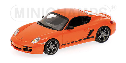 PORSCHE CAYMAN S – 2008 – ORANGE L.E. 1008 pcs. 1:43 model