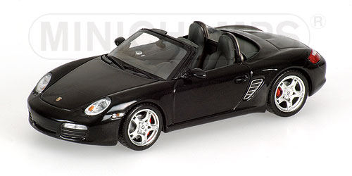 PORSCHE BOXSTER S – 2005 – BLACK METALLIC L.E. 2112 pcs. 1:43 model