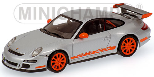 PORSCHE 911 GT3 RS – 2006 – SILVER METALLIC L.E. 3216 pcs. 1:43 model