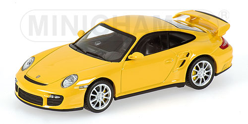 PORSCHE 911 GT2 – 2007 – YELLOW 1:43 model