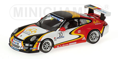 PORSCHE 911 GT3 – GEOFFROY HORION – TEAM MÜHLNER MOTORSPORT – PORSCHE SUPERCUP 2006 L.E. 1296 pcs. 1:43 model