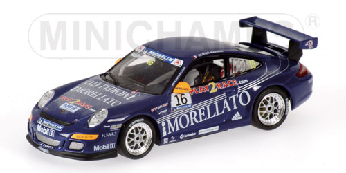 PORSCHE 911 GT3 – OLIVIER MAXIMIN – RACING TEAM MORELLATO – PORSCHE SUPERCUP 2006 L.E. 1440 pcs. 1:43 model