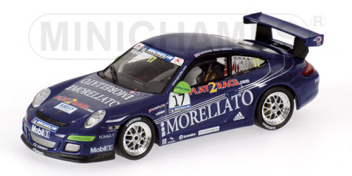 PORSCHE 911 GT3 – RICHARD WESTBROOK – RACING TEAM MORELLATO – PORSCHE SUPERCUP 2006 L.E. 1440 pcs. 1:43 model