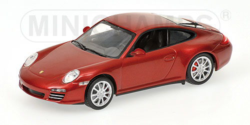 PORSCHE 911 CARRERA 4S – 2008 – RED METALLIC L.E. 624 pcs. 1:43 model