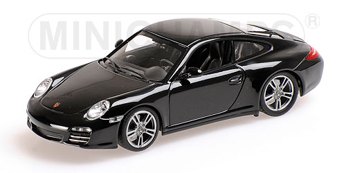 PORSCHE 911 CARRERA (997 II) – 2008 – BLACK EDITION L.E. 1911 pcs. 1:43 model