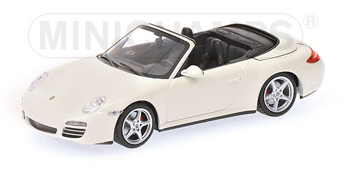 PORSCHE 911 CARRERA 4S CABRIOLET – 2008 – WHITE L.E. 1008 pcs. 1:43 model