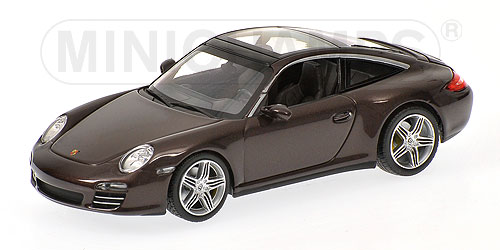 PORSCHE 911 TARGA 4S – 2008 – BROWN METALLIC L.E. 1008 pcs. 1:43 model