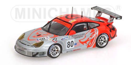 PORSCHE 911 GT3 RSR – VAN OVERBEEK/LONG/NEIMAN – FLYING LIZARD MOTORSPORTS – 24H LE MANS 2006 1:43 model