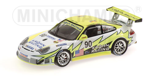 PORSCHE 911 GT3 RSR – BERGMEISTER/JOENSSON/KROHN – WHITE LIGHTNING RACING – 24H LE MANS 2006 L.E. 2112 pcs. 1:43 model