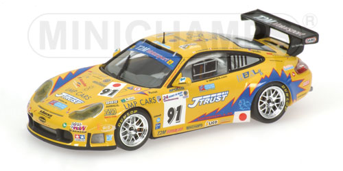 PORSCHE 911 GT3-RS – YAMAGISHI/DE FOURNOUX/KONOPKA – TEAM T2M MOTORSPORT – 24H LE MANS 2006 L.E. 2016 pcs. 1:43 model