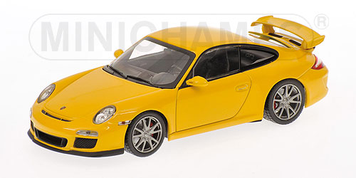 PORSCHE 911 GT3 (997 II) – 2009 – YELLOW L.E. 1008 pcs. 1:43 model