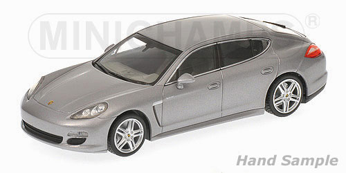PORSCHE PANAMERA S HYBRID – 2011 – SILVER METALLIC L.E. 1008 pcs. 1:43 model