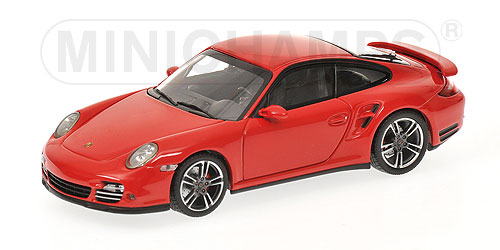 PORSCHE 911 TURBO (997 II) – 2010 – RED L.E. 1536 pcs. 1:43 model