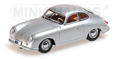 PORSCHE 356 – 1950 – SILVER L.E. 1224 pcs. 1:43 model