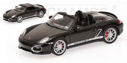PORSCHE BOXSTER SPYDER – 2010 – BLACK L.E. 1536 pcs. 1:43 model
