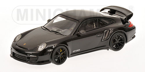 PORSCHE 911 (997 II) GT2 RS – 2010 – BLACK W/ BLACK WHEELS L.E. 500 pcs. 1:43 model
