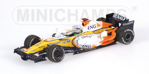 ING RENAULT F1 TEAM R27 – GIANCARLO FISICHELLA – 2007 1:43 model