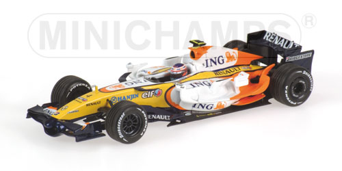 ING RENAULT F1 TEAM R27 – HEIKKI KOVALAINEN – 2007 1:43 model