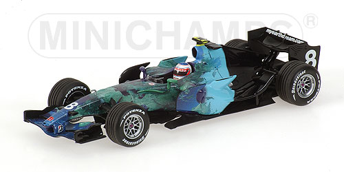 HONDA RACING F1 RA107 – RUBENS BARRICHELLO – 2007 1:43 model