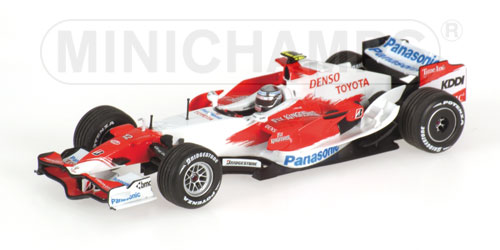 PANASONIC TOYOTA RACING TF107 – JARNO TRULLI – 2007 1:43 model