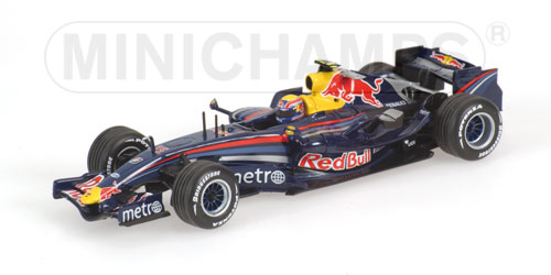 RED BULL RACING RENAULT RB3 – MARK WEBBER – 2007 1:43 model
