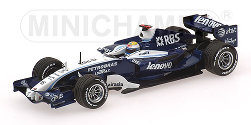 AT&T WILLIAMS-TOYOTA FW29 – NICO ROSBERG – 2007 1:43 model