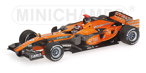 SPYKER F1 TEAM – CHRISTIAN ALBERS – 2007 1:43 model