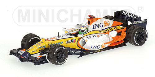 RENAULT F1 TEAM G.F. SHOW CAR 2007 L.E. 1008 pcs. 1:43 model
