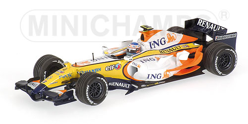 RENAULT F1 TEAM K.K. SHOW CAR 2007 L.E. 1008 pcs. 1:43 model
