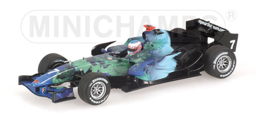 HONDA RACING F1 J.BUTTON SHOWCAR 07 L.E. 1296 pcs. 1:43 model
