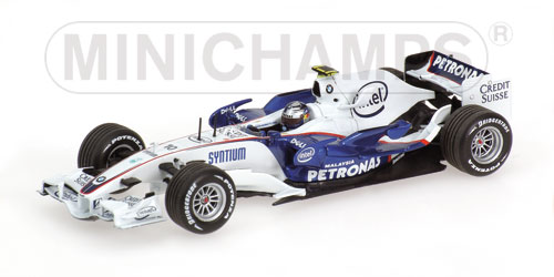 BMW SAUBER F1.07 – SEBASTIAN VETTEL – 1ST F1 GP 2007 L.E. 1800 pcs. 1:43 model