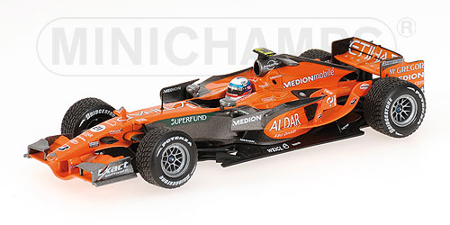 SPYKER F1 TEAM – F8-VII – MARKUS WINKELHOCK – GERMAN GP 2007 L.E. 2232 pcs. 1:43 model