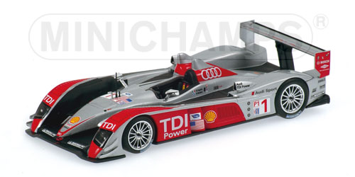 AUDI R10 – CAPELLO/KRISTENSEN/McNISH – WINNER – AUDI SPORT TEAM NORTH AMERICA – 12hST. PETERSBURG 07 L.E. 1008 pcs. 1:43 model