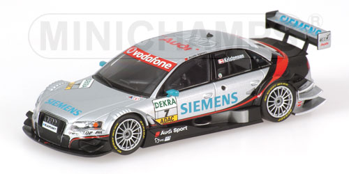 AUDI A4 – ‘SIEMENS’ – TOM KRISTENSEN – AUDI SPORT TEAM ABT – DTM 2007 L.E. 1104 pcs. 1:43 model
