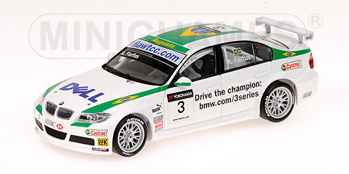 BMW 320SI BMW – BMW TEAM GERMANY – AUGUSTO FARFUS – WINNER RACE 2 WTCC CURITIBA 2007 1:43 model