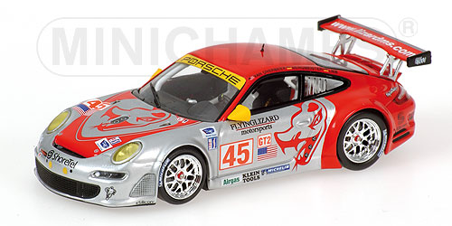 PORSCHE 911 GT3 RSR – VAN OVERBEEK/BERGMEISTER/LIEB – FLYING LIZARD MOTORSPORT – 12H SEBRING 2007 L.E. 1200 pcs. 1:43 model