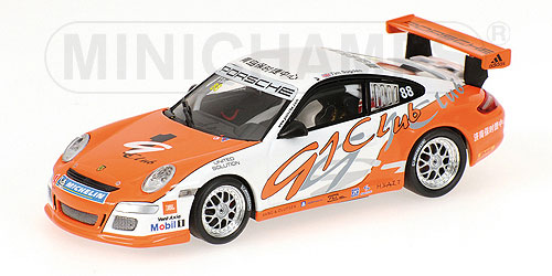 PORSCHE 911 GT3 CUP – TIM SUGDEN – PORSCHE CARRERA CUP ASIA – MACAU – 2007 L.E. 480 pcs. 1:43 model