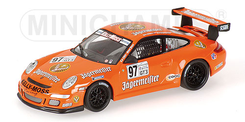 PORSCHE 911 GT3 – TOM PAPADOPOLOUS – TEAM KELLY-MOSS RACING – IMSA GT3 CUP CHALLENGE SEBRING 2007 L.E. 2064 pcs. 1:43 model