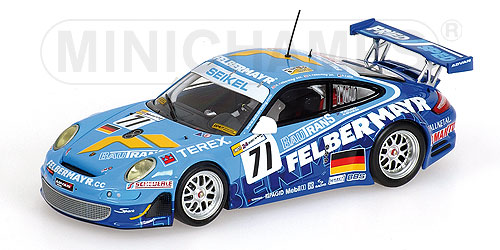 PORSCHE 911 GT3 RSR – COLLIN/FELBERMAYR/FELBERMAYR JR. – TEAM SEIKEL MOTORSPORT – 24H LE MANS 2007 1:43 model