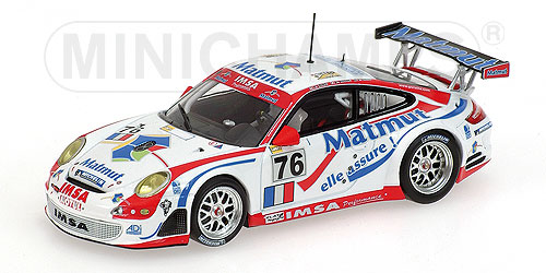 PORSCHE 911 GT3 RSR – NARAC/LIETZ/LONG – TEAM IMSA PERFORMANCE MATMUT – 24H LE MANS 2007 L.E. 1392 pcs. 1:43 model