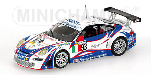 PORSCHE 911 GT3 RSR – SIMONSEN/NIELSEN/EHRET – TEAM AUTORLANDO SPORT – 24H LE MANS 200t L.E. 1344 pcs. 1:43 model