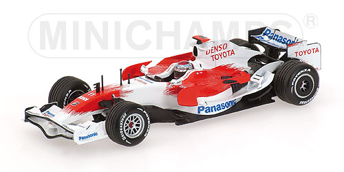 PANASONIC TOYOTA RACING – TF108 – JARNO TRULLI – 2008 1:43 model
