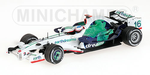 HONDA RACING F1 TEAM – RA108 – JENSON BUTTON – 2008 1:43 model