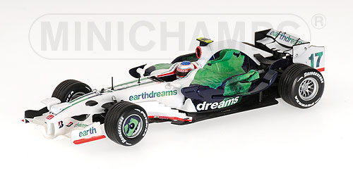 HONDA RACING F1 TEAM – RA108 – RUBENS BARRICHELLO – 2008 1:43 model