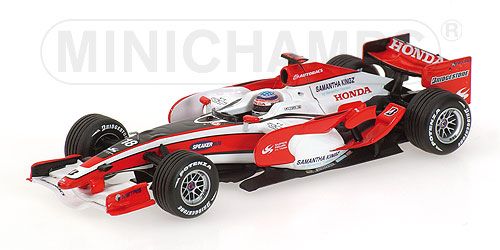 SUPER AGURI F1 TEAM HONDA – SA08 – TAKUMA SATO – 2008 1:43 model